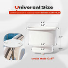4 Pcs Boat Cup Holder Insert  Plastic Cup Holder For Boat  Marine Drink Holder R