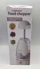 Farberware Food Chopper - Lifetime Brands - White   New In Box 