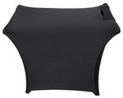 Rockville Rsc5b Universal Black Dj Scrim Cloth Cover For X Stand carry Bag