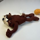 2 1997 Looney Tunes Tasmanian Devil And Tweety Bird Bean Bag Plush Warner Bros