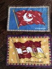 Lot Of 8 Vintage Tobacco Felts  Various Countries