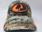 Mossy Oak Camo Flex Fitted S-m Hat Cap Polyester Hunt Fish Dad Men Women Green