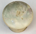 Antique Sewing Emery Mother Of Pearl   Bone Victorian Needle Pin Cleaner Sharpen