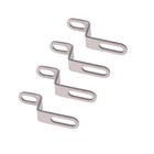 4pcs Motorcycle Exhaust Muffler Silencer Hanger Drilled Bracket Z Fixed Bracket