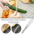    old-school    Professional Vegetable  Potato  Carrot Peeler     Stainless Steel Bod