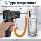 Digital Infrared Thermometer Laser Temperaturemeter Non-contact Pyrometer Imager