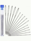 18-piece Big Eye Needle Set For Hand Sewing  Includes Needle Bottle