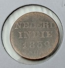 1839-w Dutch East Indies Sumatra 1 Cent Copper Colonial Coin Km 1 Netherlands