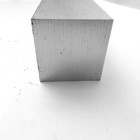 4  X 4  Aluminum  6061 Square Solid  Flat Bar 6 5  Long  Sku L210