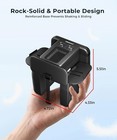 Automatic Card Shuffler - 4-6 Deck Usb-c Rechargeable Electric Shuffling Machine