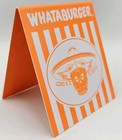 Brand New Single Sugar Skull Table Tent Iconic Whataburger Como A Ti Te Gusta