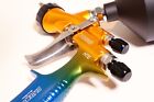 Lvlp-mp Atom X88 Bluemoon Gravity Feed Spray Gun 1 3 And 1 4 Tip Combo - Solvent