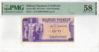 Usa 692 Series 50 Cents 1970 Mpc Military Payment Certificate Eagle Note