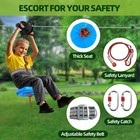 200ft Zip Line Kit For Kids And Adult  Up To 400lbs Playsets For Backyard