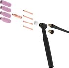 Tig Welding Torch Consumables Kit Collets Alumina Ceramic Cups For Wp-17 18 26