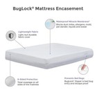 Full Bed Bug   Dust Mite Proof Waterproof Zippered Mattress Cover Encasement