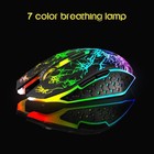 Vegcoo Wireless Gaming Mouse  Rechargeable Gaming Mouse  Silent Optical Mice Wit