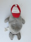 8  Coca Cola Walrus Gray Beanbag Plush Stuffed Animal Collectible 1997