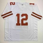 Autographed signed Colt Mccoy Texas White College Football Jersey Jsa Coa