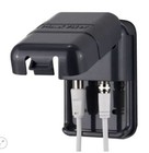 Maxview Grey Weatherproof Tv Coaxial And Satellite F Connector Cable Entry So   