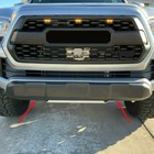 For Toyota Tacoma 2016-2022 Front Lower Bumper Valance Panel Skid Plate Black
