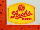 Stroh   s Beer Logo Patch     Iron-on Sew-on Vintage Brewery Applique