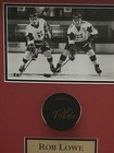 Rob Lowe Signed Hockey Puck Autographed Youngblood Patrick Swayze 16x20