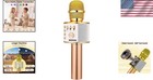 Multi-functional Bluetooth Karaoke Mic - Stylish Handheld For Any Celebration
