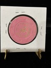 Pioneer Club 25   Casino Chip Downtown Las Vegas Nv Pink Hat   Cane Mold