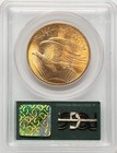 1908  20 No Motto Green Label Saint-gaudens Double Eagle Pcgs Ms66