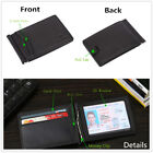 Men s Genuine Leather Slim Bifold Rfid Blocking Money Clip Wallet New Year Gifts