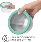 Prep  Store   Serve Plastic Bowl W see-thru Lid- Dishwasher  Microwave   Freezer