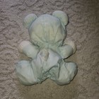 Puffalump Blue Teddy Bear Rattle Vintage Fisher-price 1994 Hearts Lace  9 5     