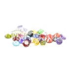 100pcs 0 8 10mm Each Color Round Loose Cubic Zirconia 5a Cz Stone For Jewelry