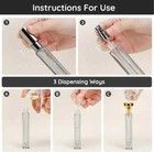 5 Pack 10ml Glass Perfume Bottles  Empty Atomizer Spray Bottles For Travel