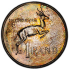 1967 South Africa Rand Pcgs Pr 67  Afrikaans