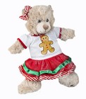 Gingerbread Teddy Bear Clothes Outfit Fits Most 14 -18  Build-a-bear And Make Yo