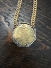 Austrian Maria Theresa Silver Thaler Coin Set In A Custom Pendant Frame
