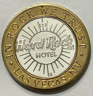 Las Vegas Hard Rock Hotel Ten-dollar Gaming Token  999 Fine Silver