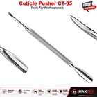 Cuticle Pusher Remover Nail Cleaner Manicure Pedicure Stainless Steel Tool Set