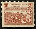 Travelstamps  Germany Poster Stamp - German National Defense Treasury S  Moravia