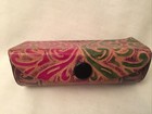 Vintage Multi-colored Single Tube Lipstick Case Holder W inside Mirror -m Kane