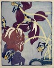 Mabel Royds   Dead Tulips   Early 20th Century Woodcut Reproduction Art Print