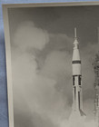 Vintage 1968 Photograph Nasa Apollo 7 Saturn 1b Rocket Liftoff