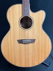 Washburn Wj45sce Flamed Maple Jumbo Cutaway Acoustic-electric Guitar Natural