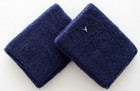 Nike Mlb Wristbands Baseball Player Edition  27 Midnight Navy white