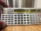Vintage Sharp El-5100s Scientific Calculator W  Case -  screen Bleed But Works
