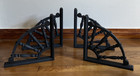 Lot Of 4 Vintage Wood Fretwork Spindles Victorian Bracket Gingerbread Trim 11 5 