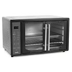 Oster Extra Large Single Pull French Door Turbo Convection Toaster Oven W  2    