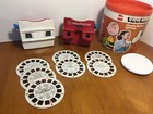   vintage Mcm Gaf View-master Gift Pak Peanuts 2 Viewers 6 Reels Reel Can Bucket